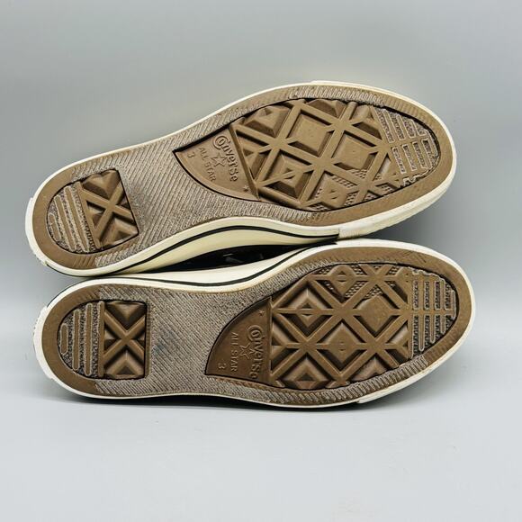 Converse Chuck Taylor All Star Shoreline Shoes Womens 5 Gray Low Slip On Canvas - Picture 10 of 12